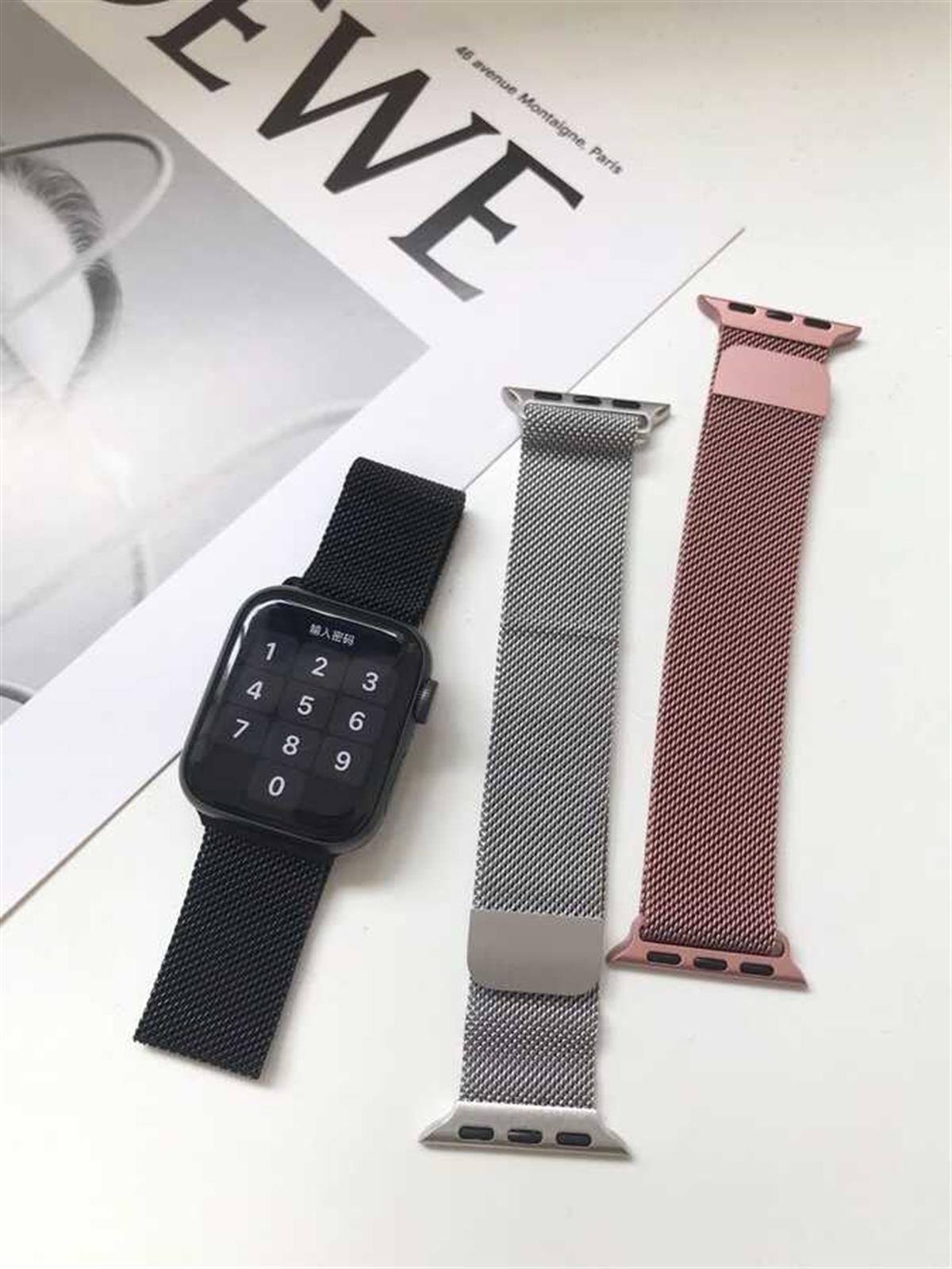 Apple Watch Ultra 49mm Kordon KRD-01 Metal Strap Kayış