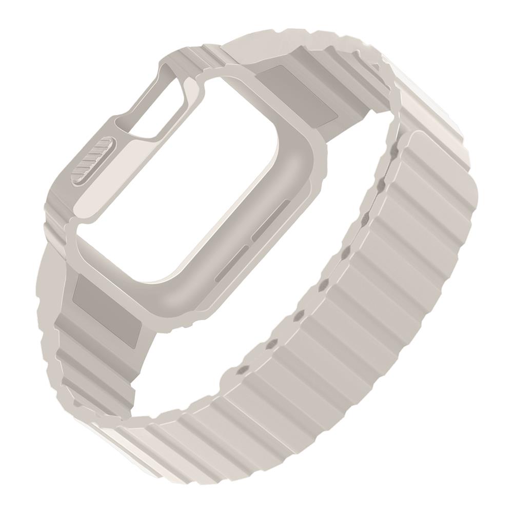 Apple Watch Ultra 49mm KRD-142 Airbag Tasarımlı Kasa Koruyuculu Silikon Kordon