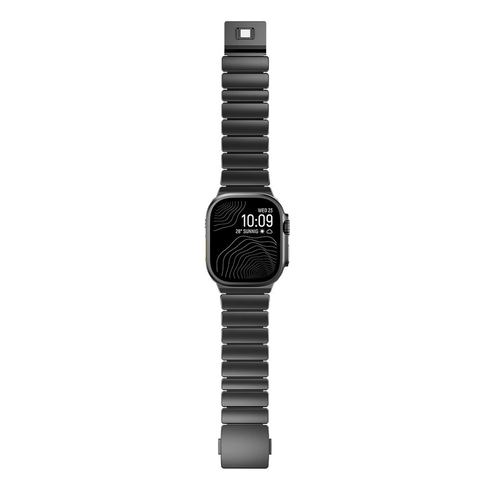 Apple Watch Ultra 49mm Zore KRD-149 Titanyum Silikon Kordon