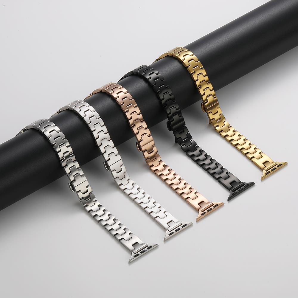 Apple Watch Ultra 49mm Zore KRD-150 Metal Kordon Strap Kayış
