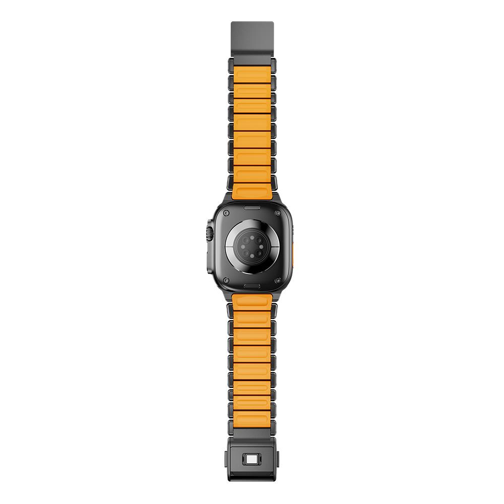 Apple Watch Ultra 49mm Zore KRD-152 Titanyum Silikon Kordon