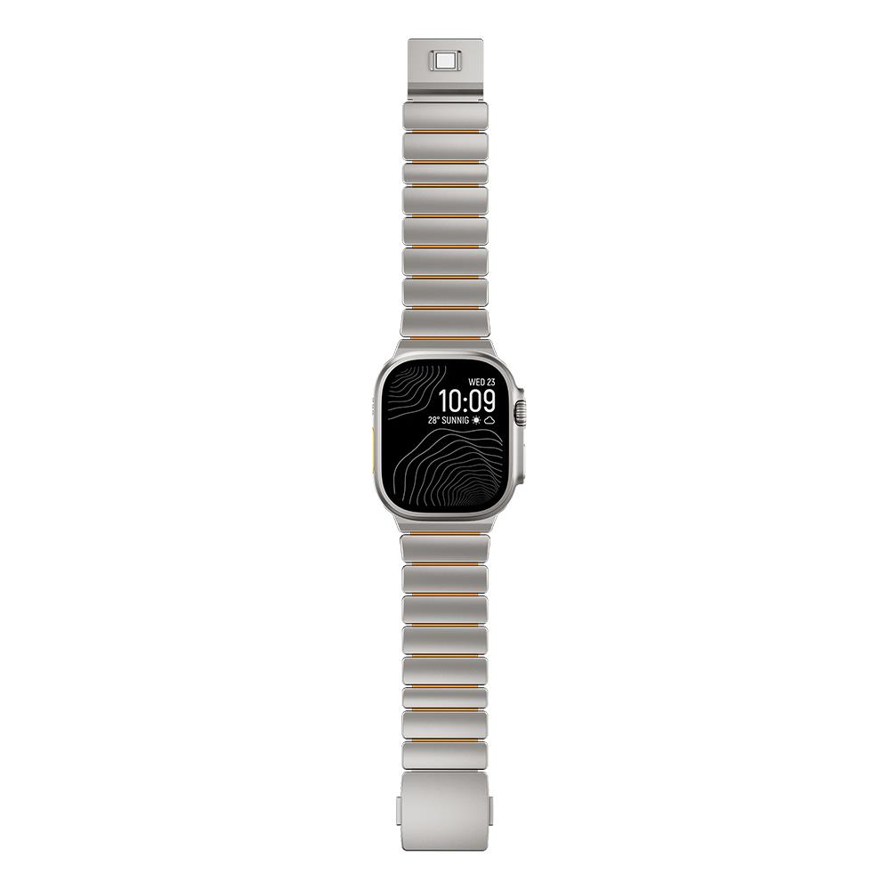 Apple Watch Ultra 49mm Zore KRD-152 Titanyum Silikon Kordon