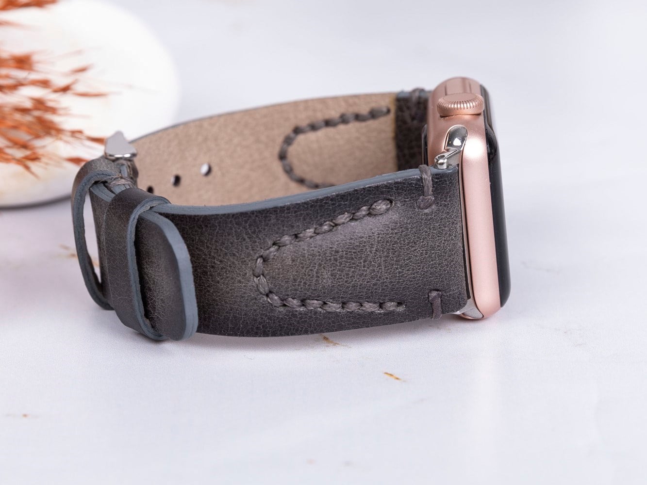 Apple Watch Uyumlu Deri Kordon 42-44-45mm VS4EF Avila