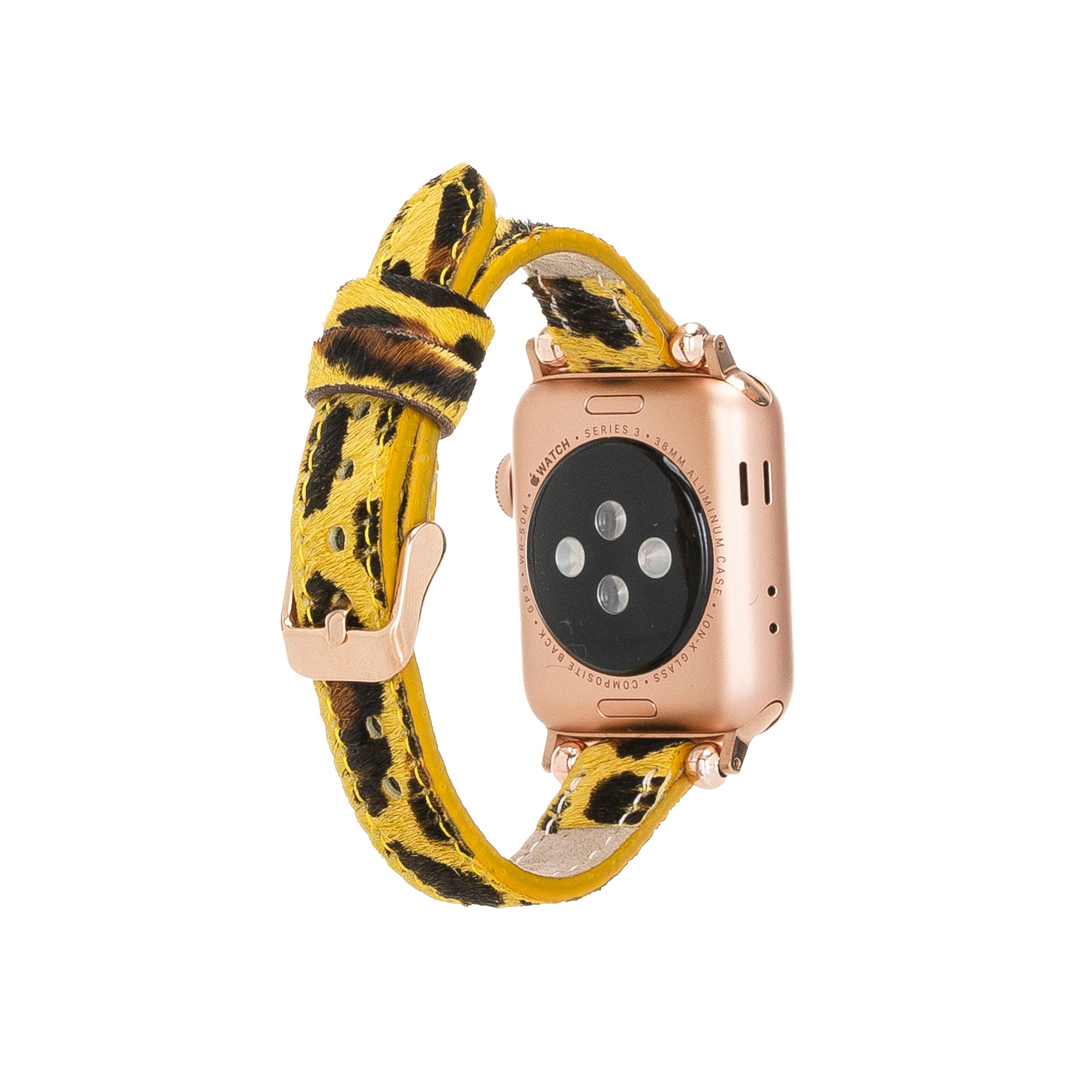 Apple Watch Uyumlu Deri Kordon 42-44-45mm LEO61