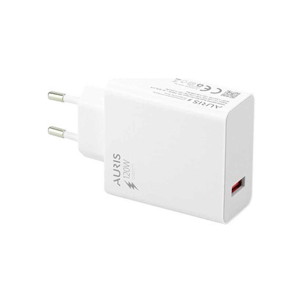Auris ARS-CH37B USB-A Girişli Dijital Göstergeli 120W Şarj Başlığı