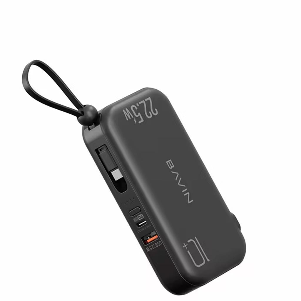 Bavin PC032 10.000mAh 2in1 Adaptör ve Powerbank Bir Arada 22.5W QC3.0 Hızlı Şarj Seti