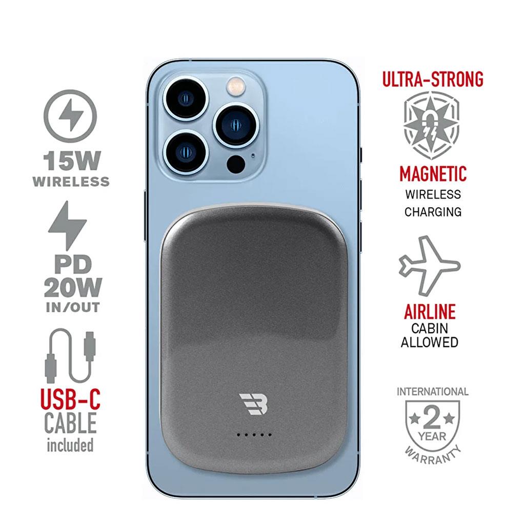 Baykron Compact Magsafe 10000 Mah Powerbank