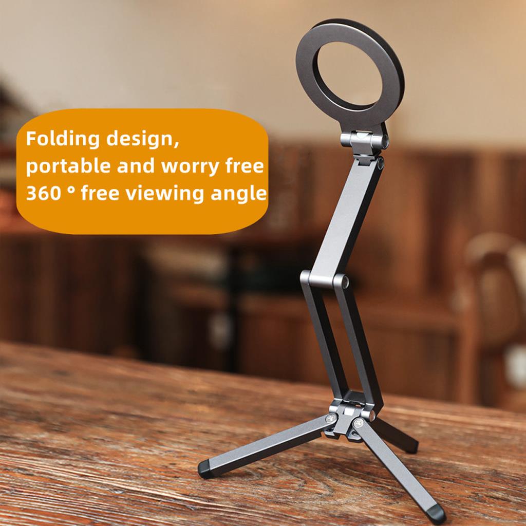 Boneruy E08 Alüminyum Gövde Tasarımlı 360 Derece Döner Başlıklı Magsafe Telefon Standı