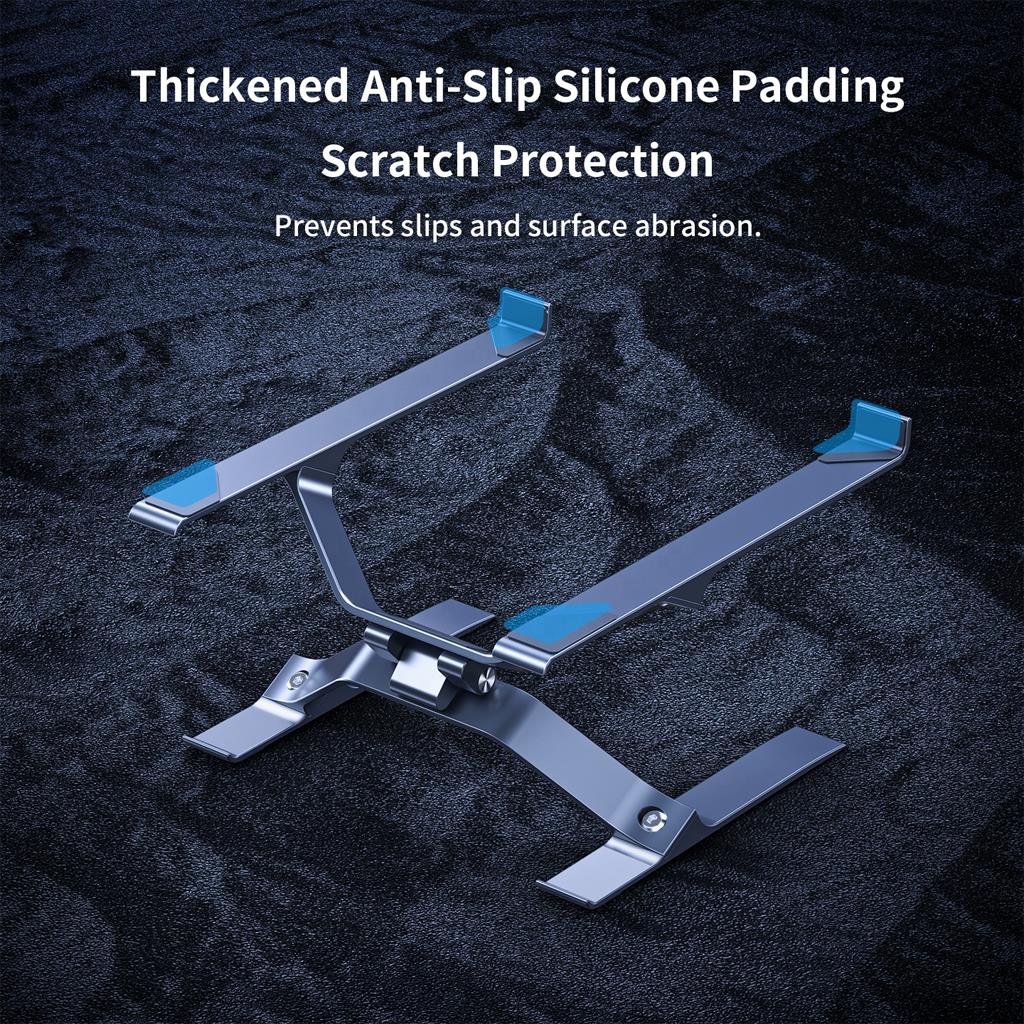 Boneruy P70 Alüminyum Gövde Tasarımlı Kaydırmaz Silikonlu Multifonksiyonel Açı Ayarlamalı Laptop Standı