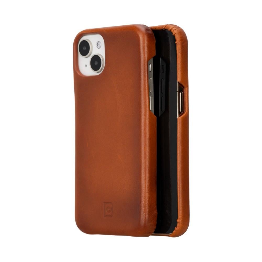 Bouletta Apple iPhone 15 Plus Uyumlu Deri Arka Kapak F360 RST2EF