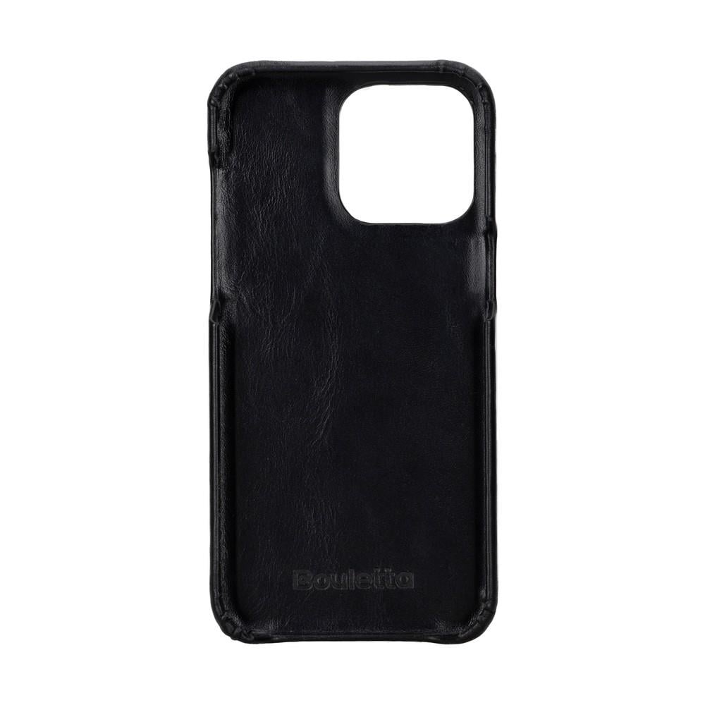 Bouletta Apple iPhone 15 Pro Max Uyumlu Deri Arka Kapak F360 RST1