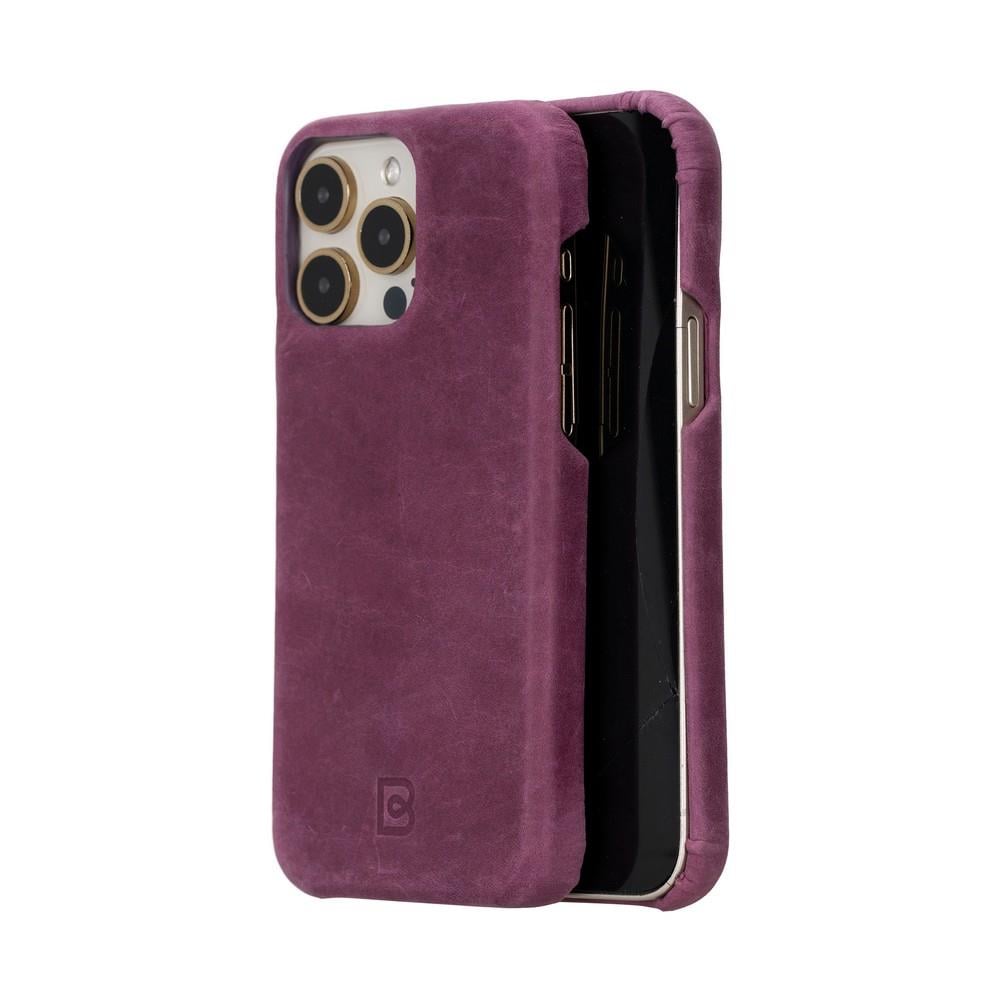 Bouletta Apple iPhone 15 Pro Max Uyumlu Deri Arka Kapak F360 CZ7