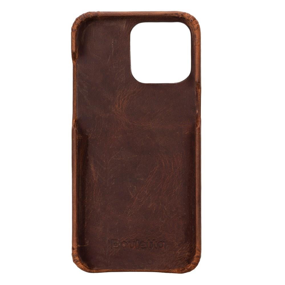 Bouletta Apple iPhone 15 Pro Max Uyumlu Deri Arka Kapak F360 G2