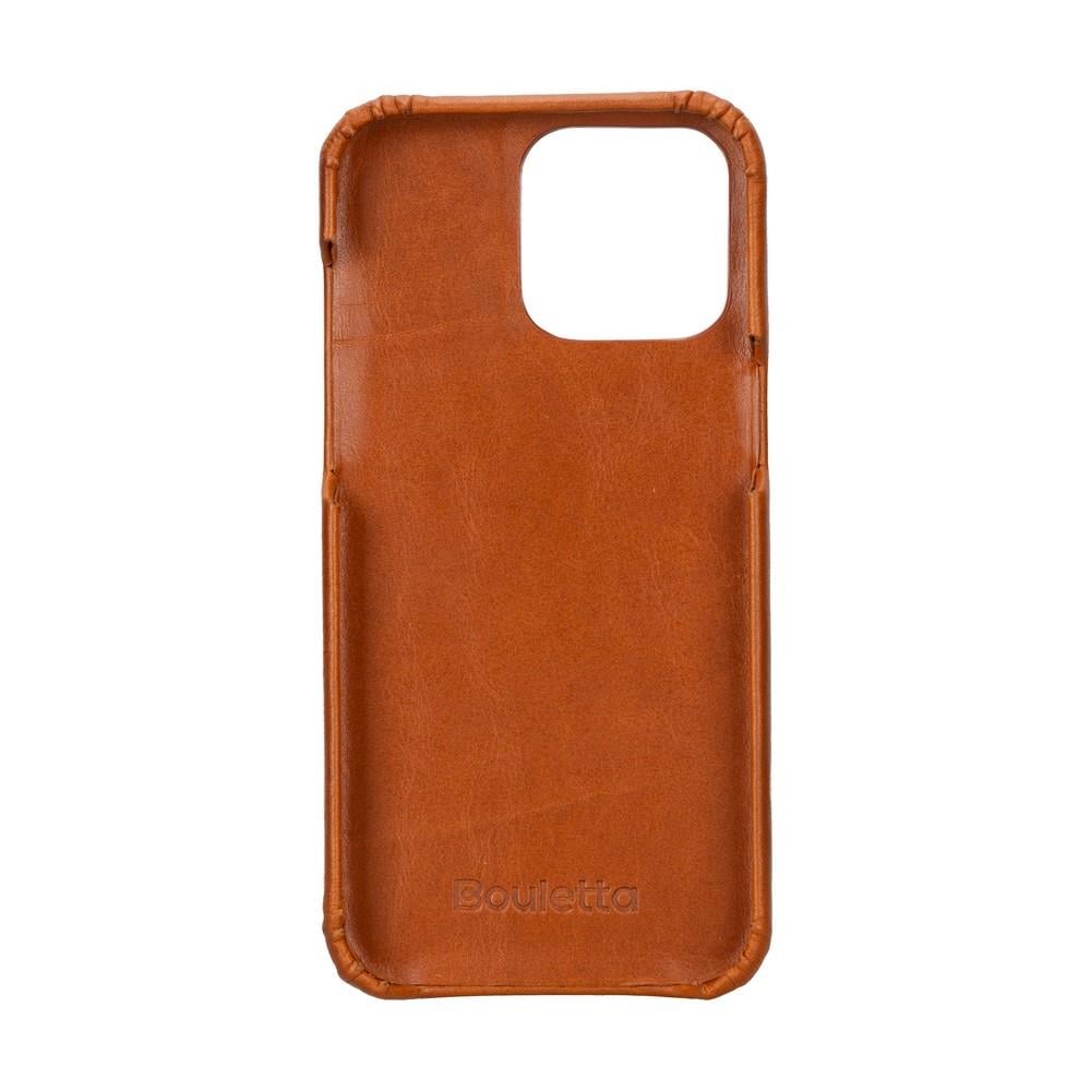 Bouletta Apple iPhone 15 Pro Max Uyumlu Deri Arka Kapak F360 RST2EF