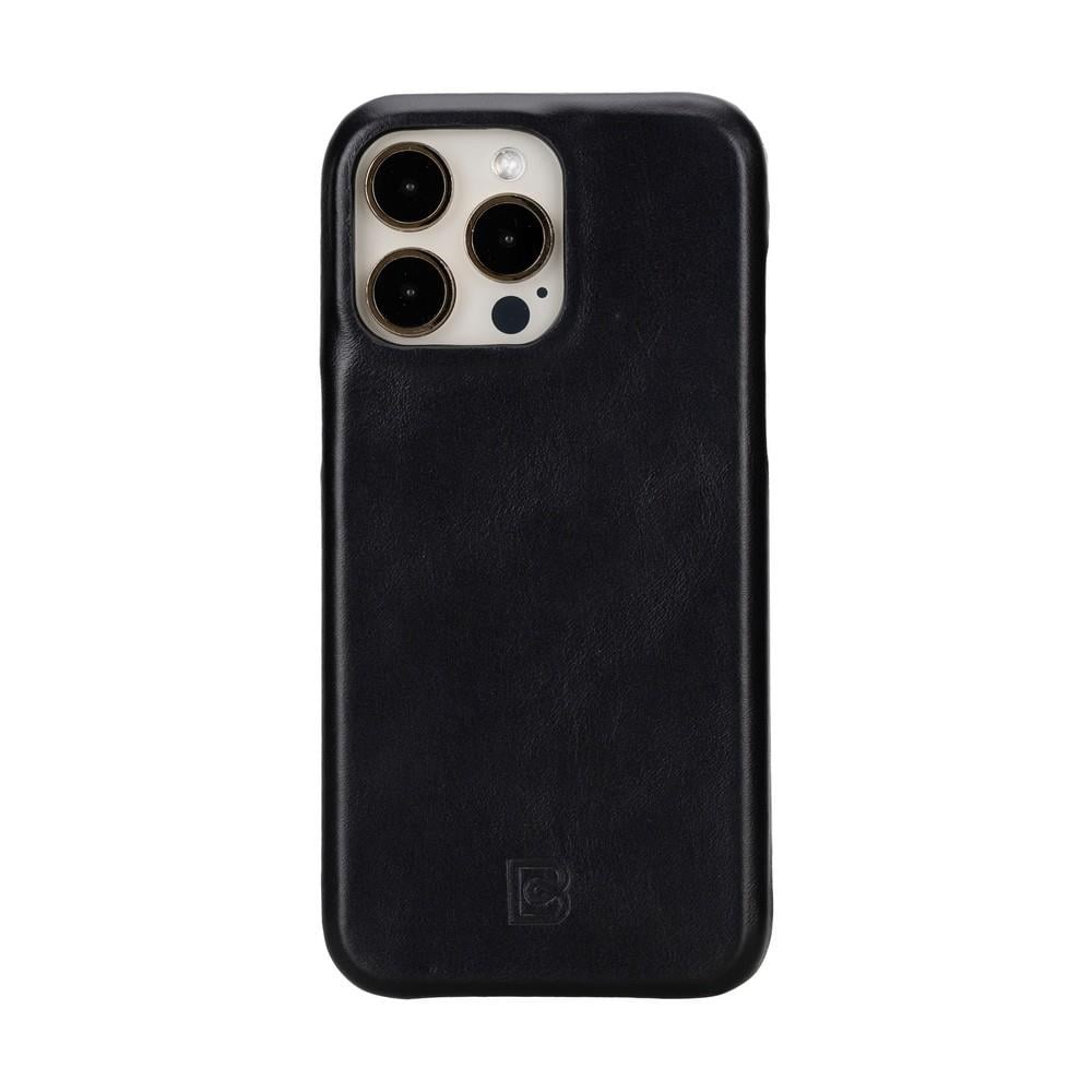 Bouletta Apple iPhone 15 Pro Max Uyumlu Deri Arka Kapak F360 RST1