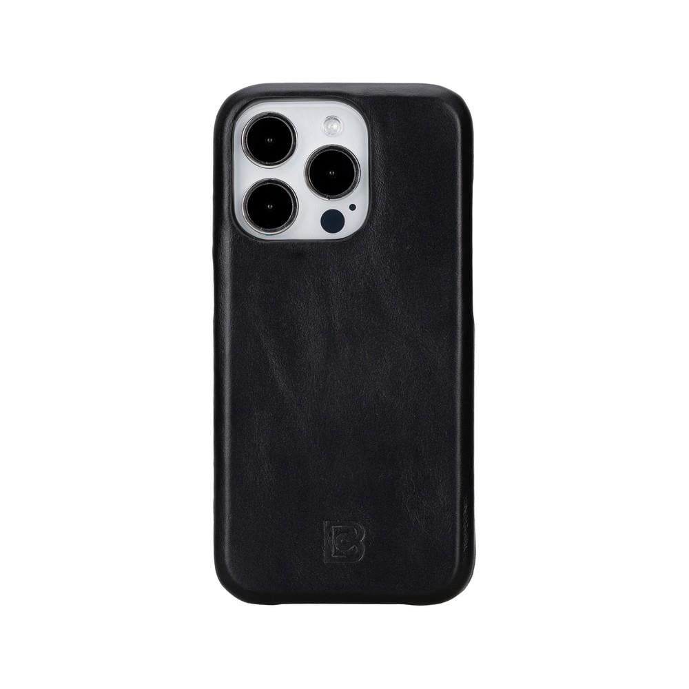 Bouletta Apple iPhone 15 Pro Uyumlu Deri Arka Kapak F360 RST1