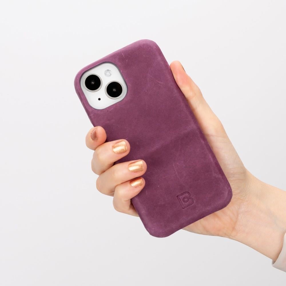 Bouletta Apple iPhone 15 Uyumlu Deri Arka Kapak F360 CZ7