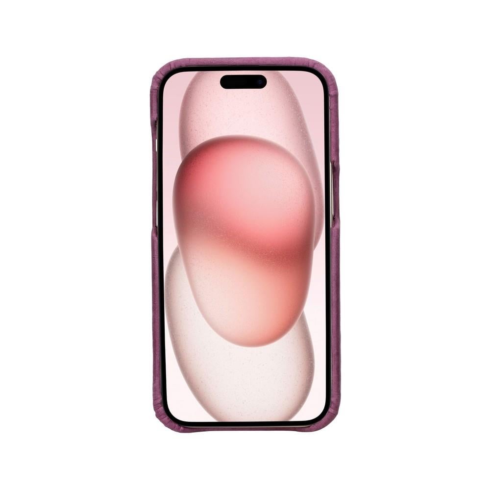 Bouletta Apple iPhone 15 Uyumlu Deri Arka Kapak F360 CZ7