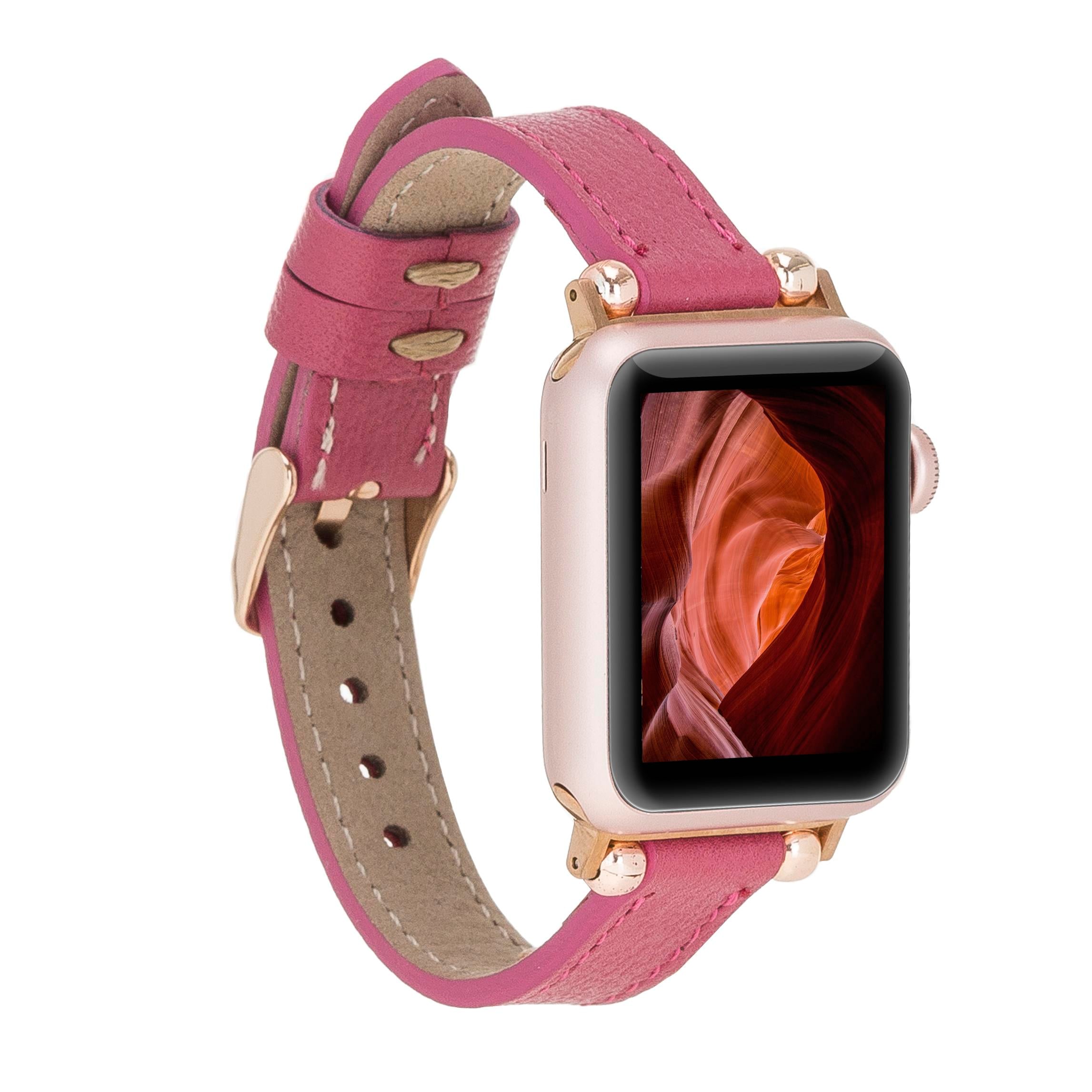 Bouletta Apple Watch Uyumlu Deri Kordon 38-40-41mm Ferro CP04