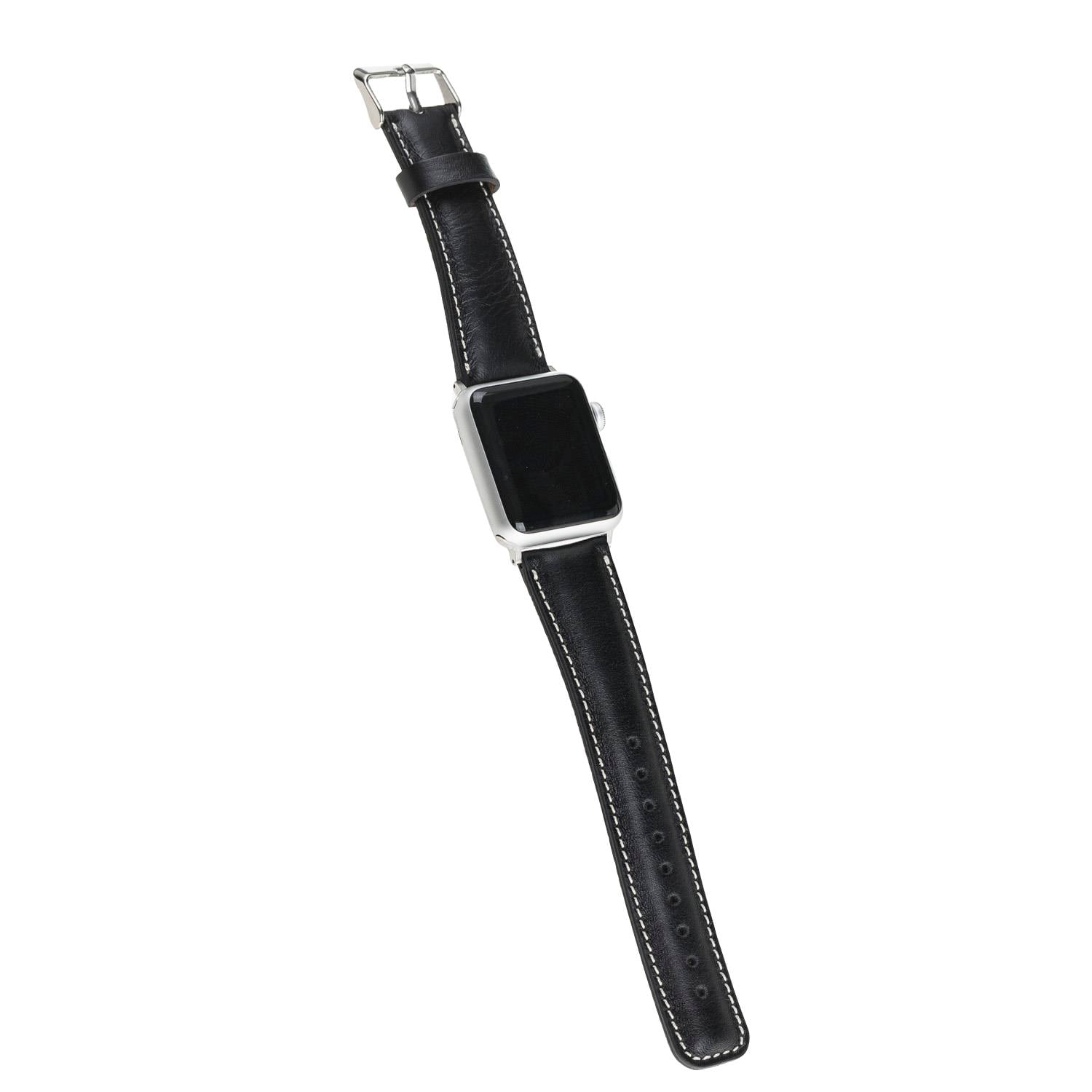 Bouletta Apple Watch Uyumlu Deri Kordon 42-44-45mm SM3 SC RST1