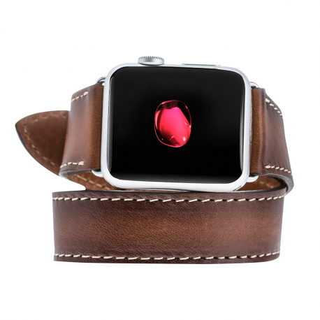 Bouletta Apple Watch Uyumlu Deri Kordon 42-44-45mm DT RST2EF