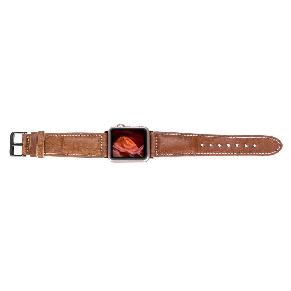 Bouletta Apple Watch Uyumlu Deri Kordon 42-44-45mm NM1 AS4