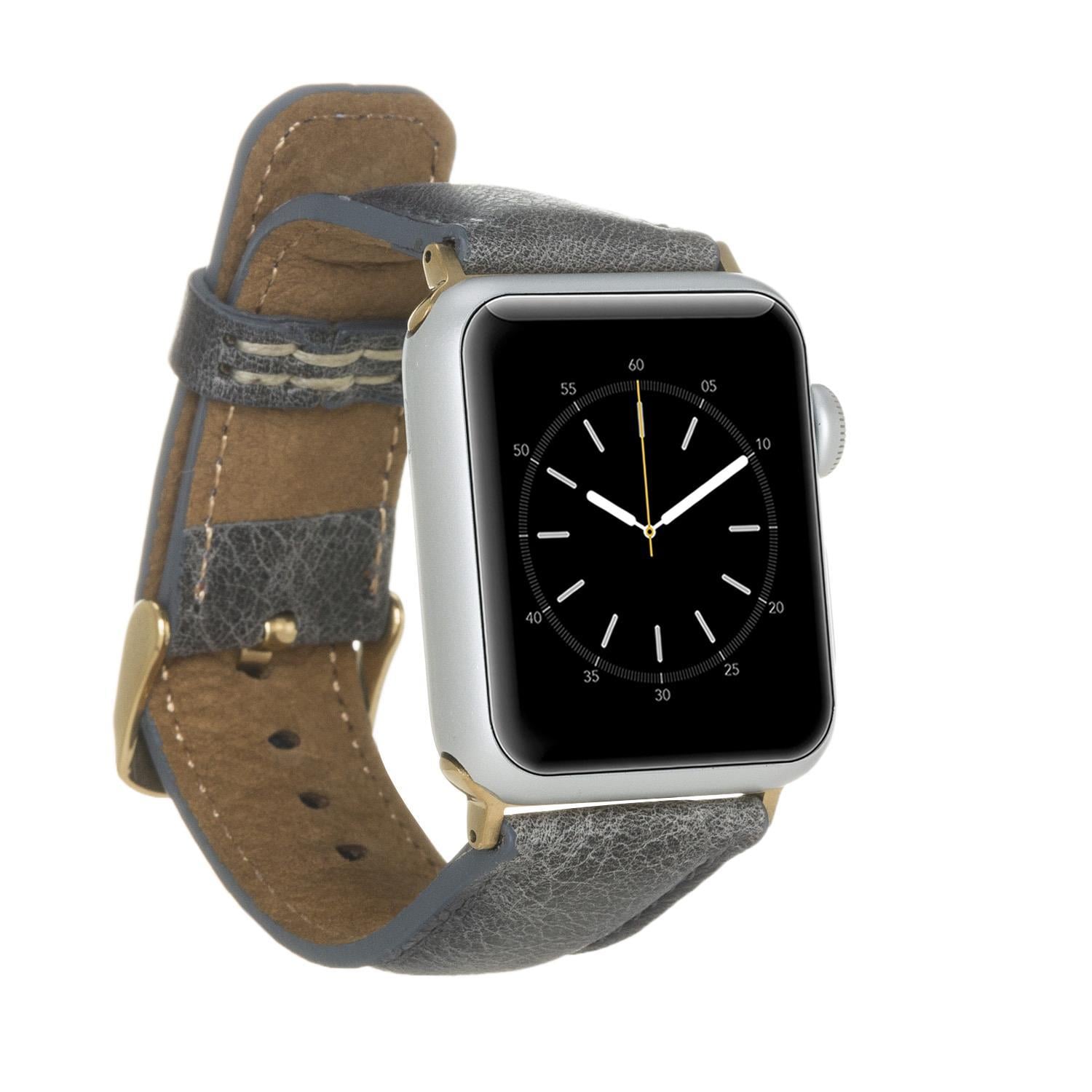 Bouletta Apple Watch Uyumlu Deri Kordon 42-44-45mm TN18EF