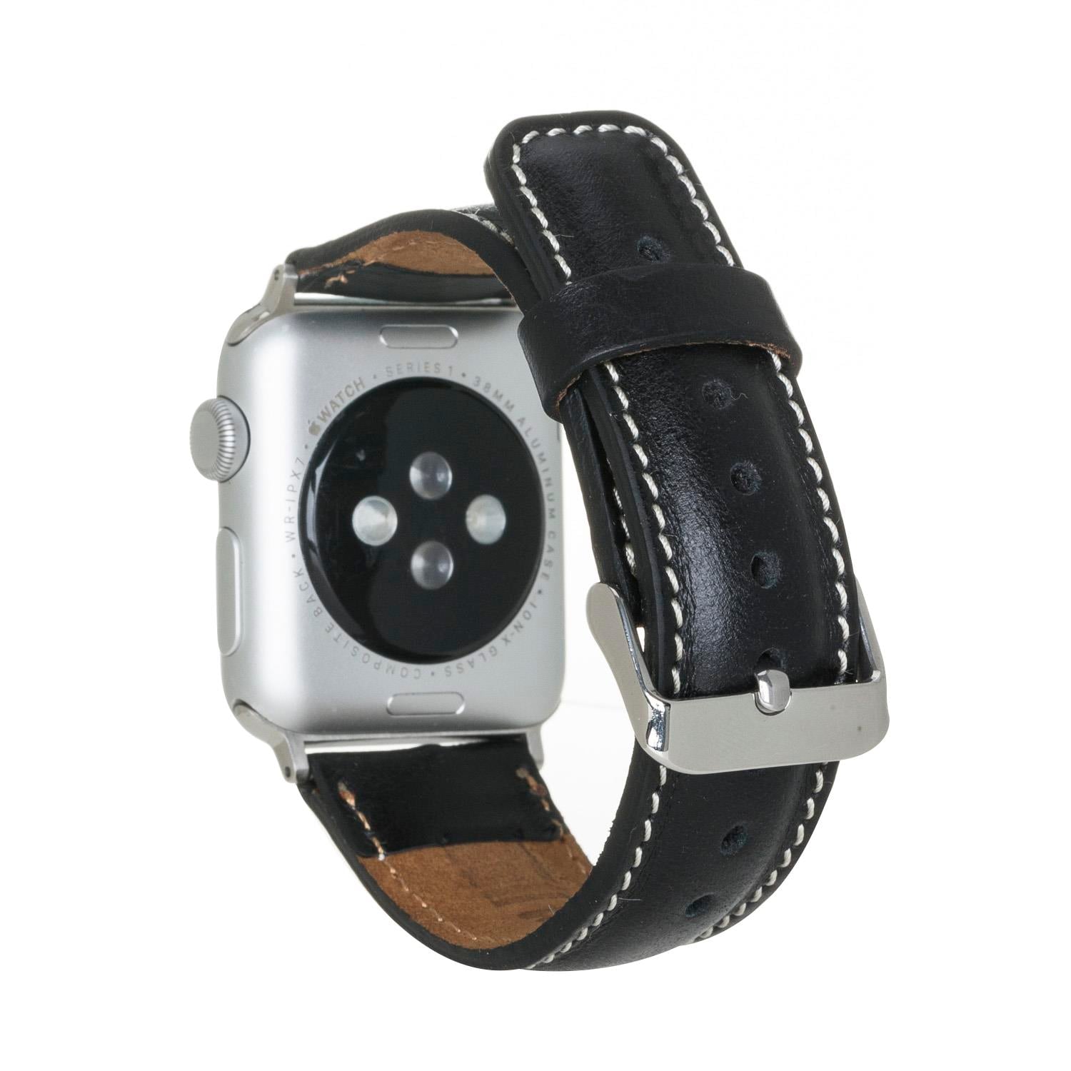 Bouletta Apple Watch Uyumlu Deri Kordon 42-44-45mm SM3 SC RST1