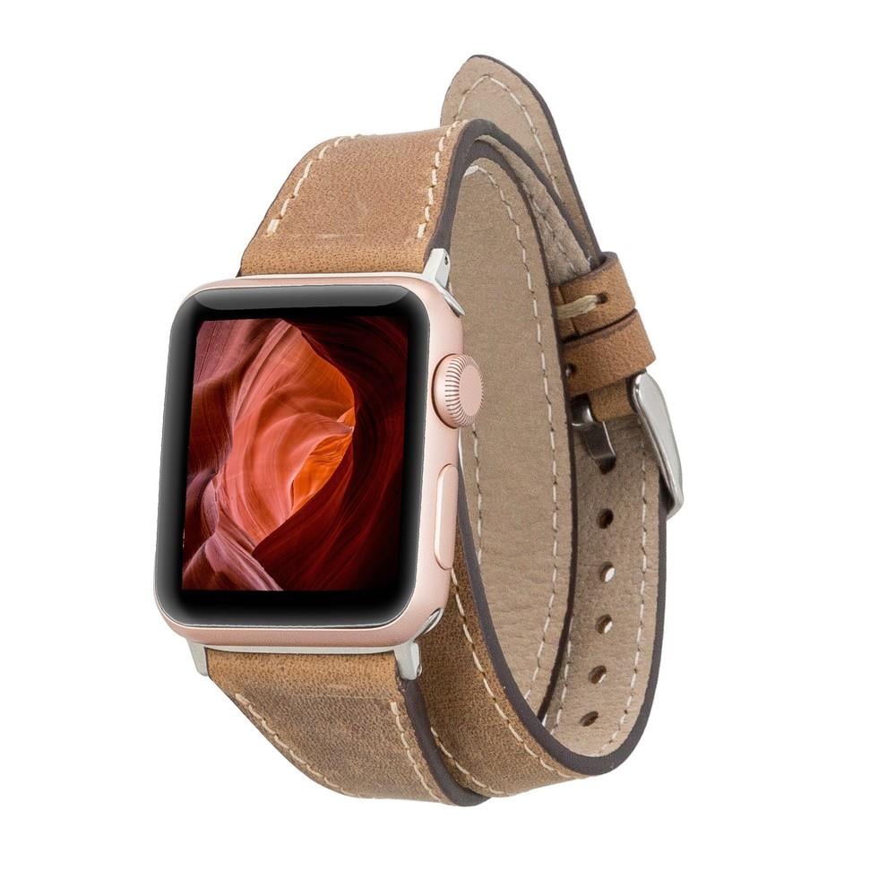 Bouletta Apple Watch Uyumlu Deri Kordon 38-40-41mm DT Slim G6E