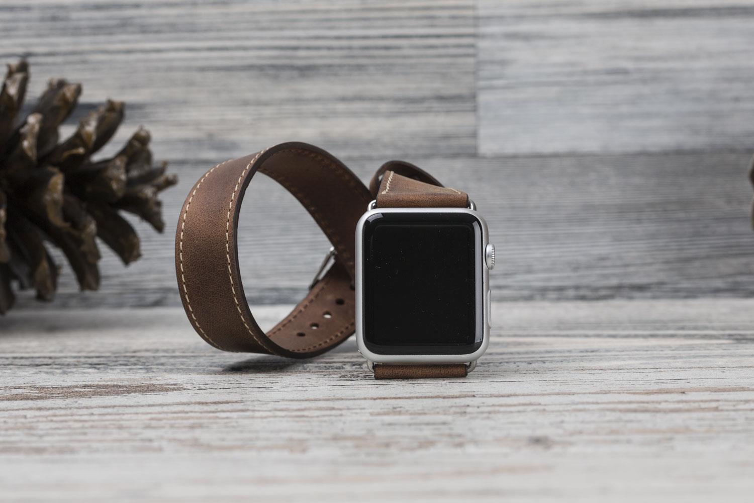 Bouletta Apple Watch Uyumlu Deri Kordon 38-40-41mm DT G2