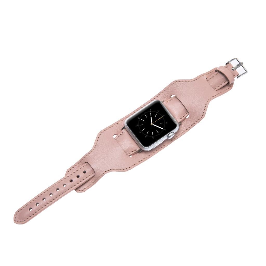 Bouletta Apple Watch Uyumlu Deri Kordon 38-40-41mm Slim Cuff NU2