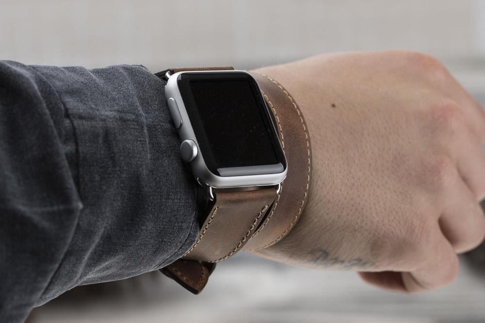 Bouletta Apple Watch Uyumlu Deri Kordon 38-40-41mm DT G2