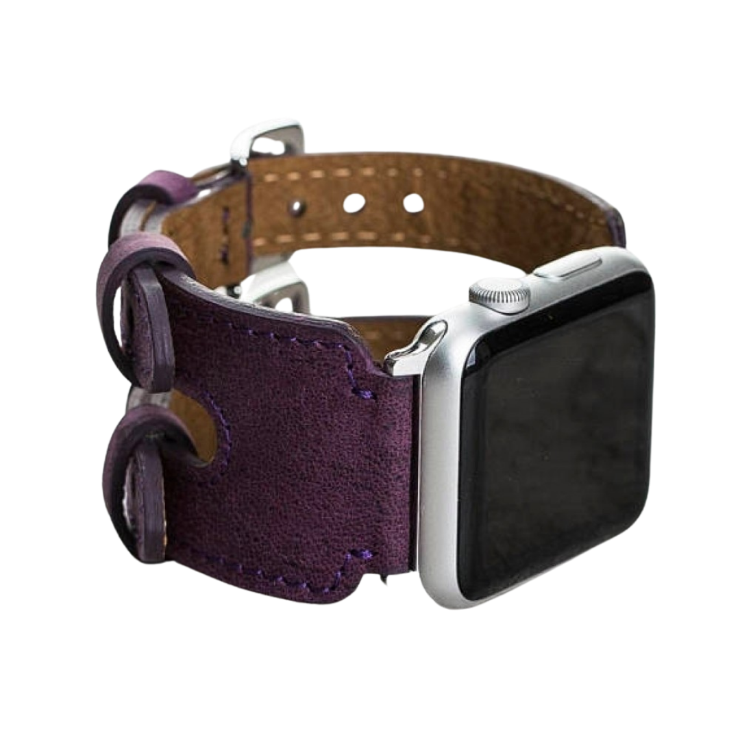 Bouletta Apple Watch Uyumlu Deri Kordon 38-40-41mm Cuff DB G7