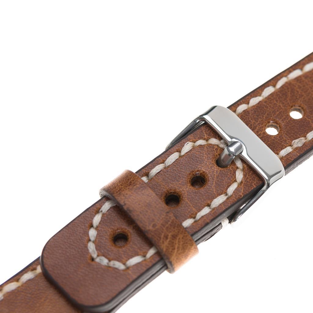 Bouletta Apple Watch Uyumlu Deri Kordon 42-44-45mm V18 Daniel