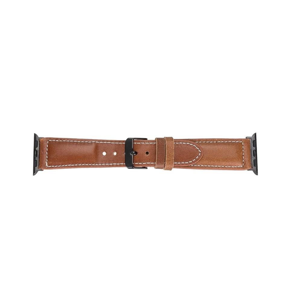 Bouletta Apple Watch Uyumlu Deri Kordon 42-44-45mm NM1 AS4