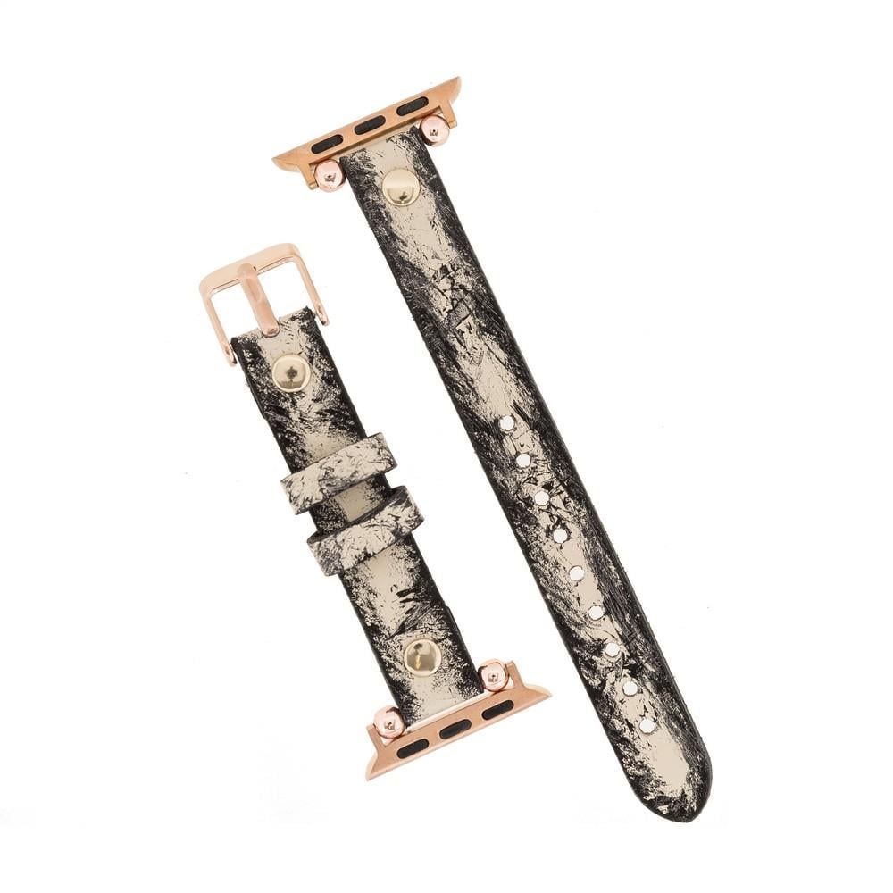 Bouletta Apple Watch Uyumlu Deri Kordon 38-40-41mm GT V26SEF