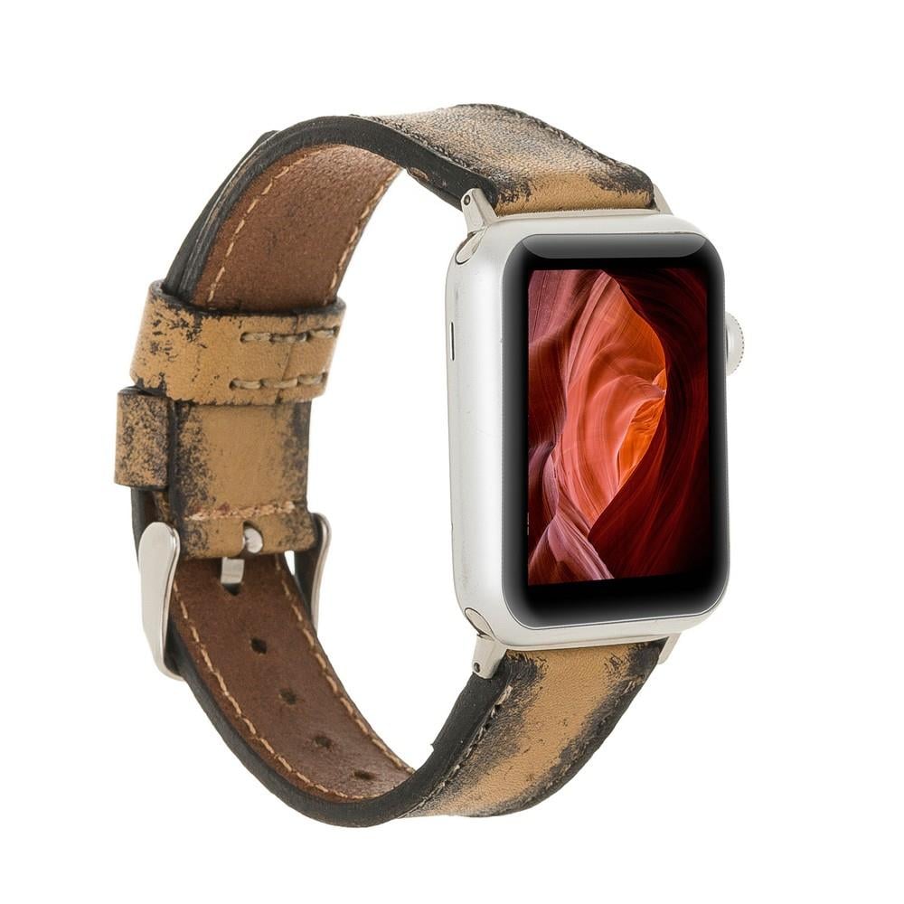 Bouletta Apple Watch Uyumlu Deri Kordon 38-40-41mm V12SEF