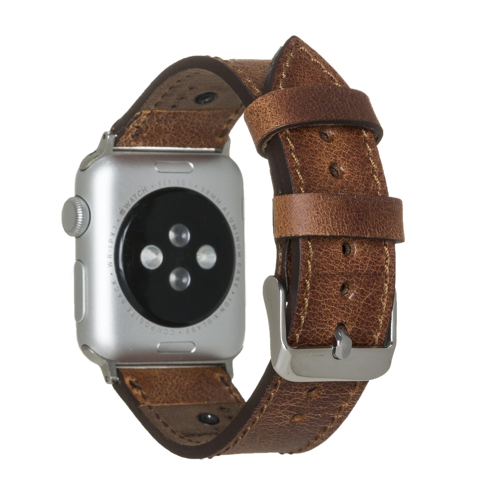 Bouletta Apple Watch Uyumlu Deri Kordon 42-44-45mm TR 42BA4 TN11 