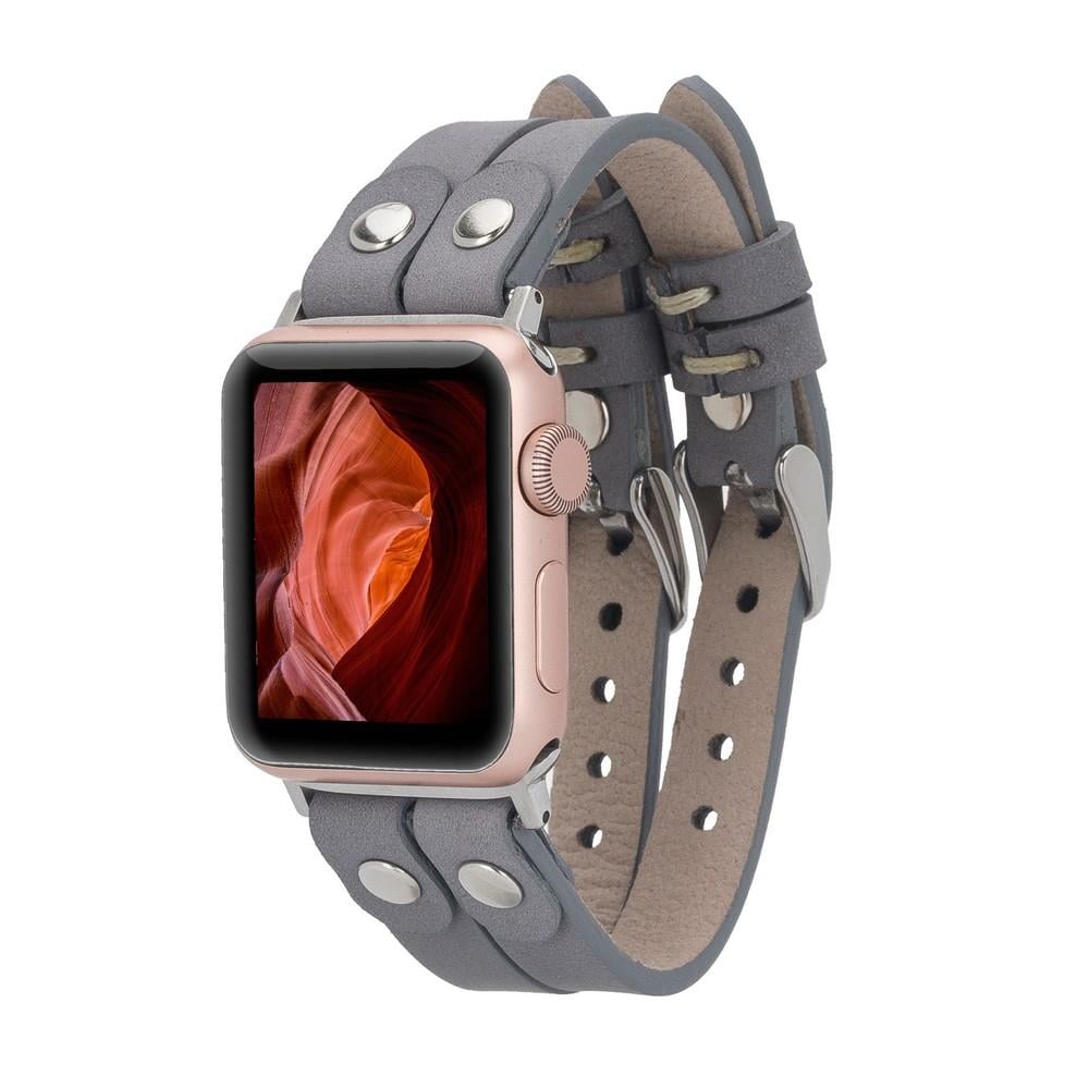 Bouletta Apple Watch Uyumlu Deri Kordon Ely Double Tour ST RST9