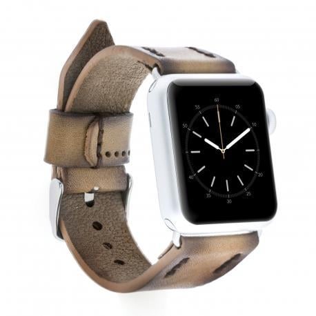 Bouletta Apple Watch Uyumlu Deri Kordon 42-44-45mm SM32