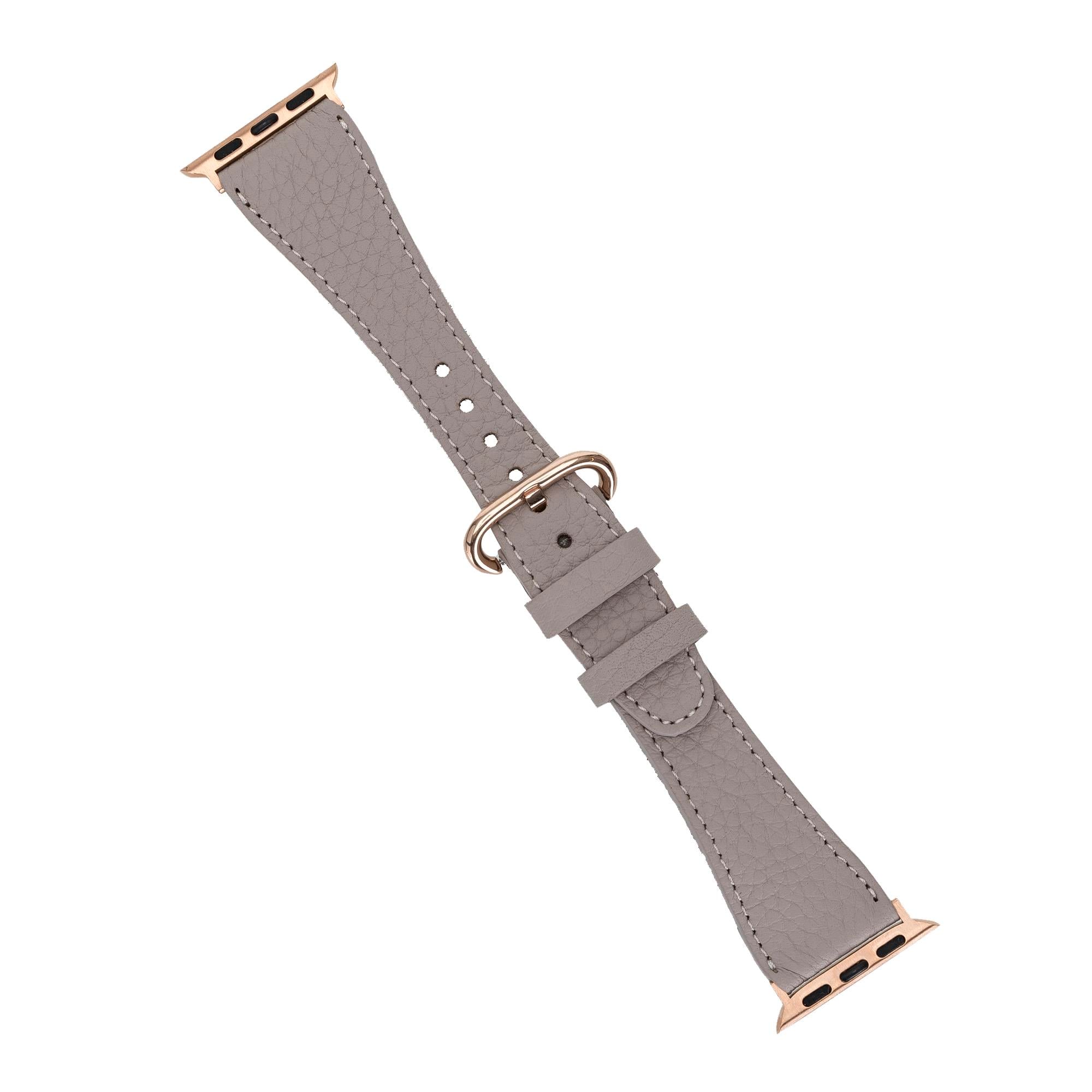 Bouletta Apple Watch Uyumlu Deri Kordon 38-40-41mm Roma ERC3 Bej