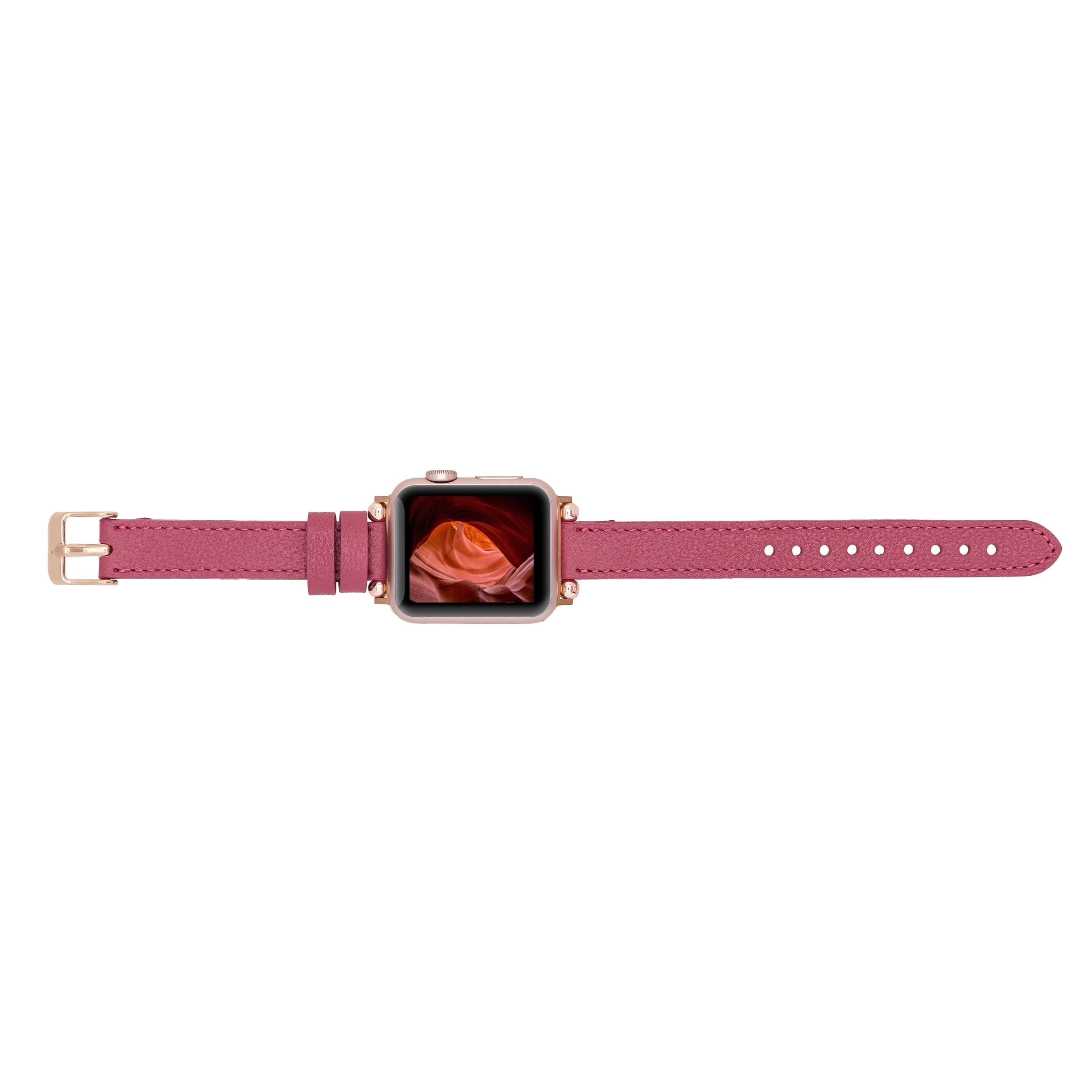 Bouletta Apple Watch Uyumlu Deri Kordon 38-40-41mm Ferro CP04