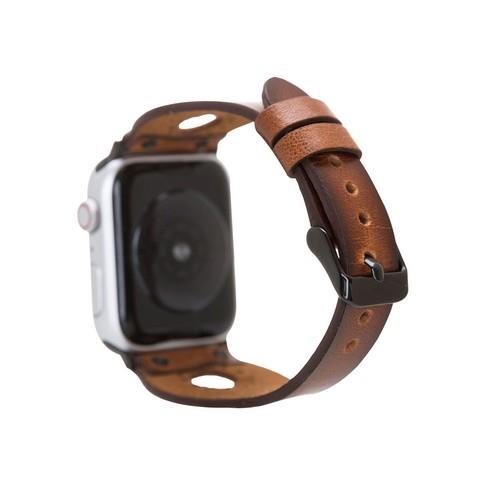 Bouletta Apple Watch Uyumlu Deri Kordon 42-44-45mm BT SM65 RST2EF