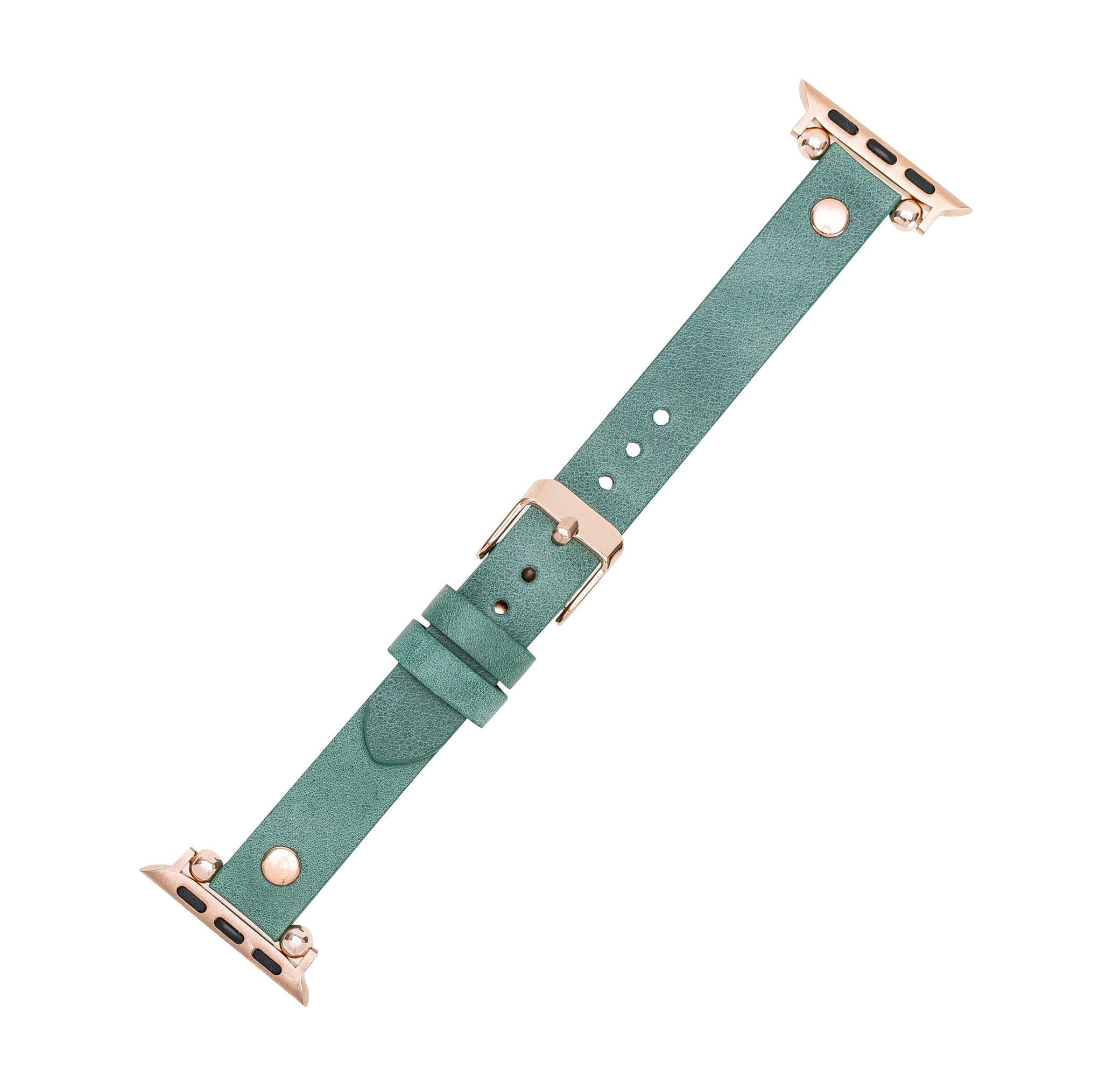 Bouletta Apple Watch Uyumlu Deri Kordon 42-44-45mm Ferro RT CZ12