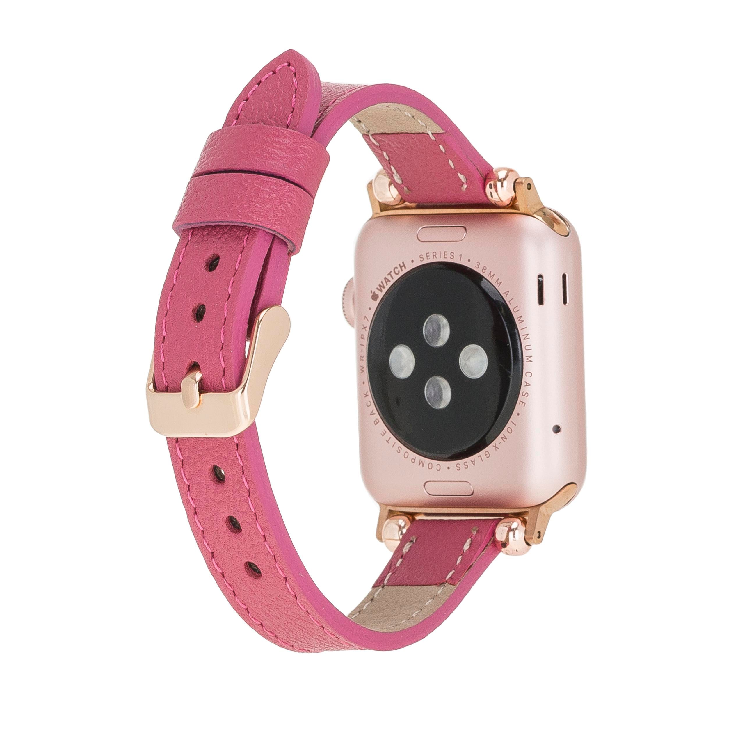 Bouletta Apple Watch Uyumlu Deri Kordon 38-40-41mm Ferro CP04
