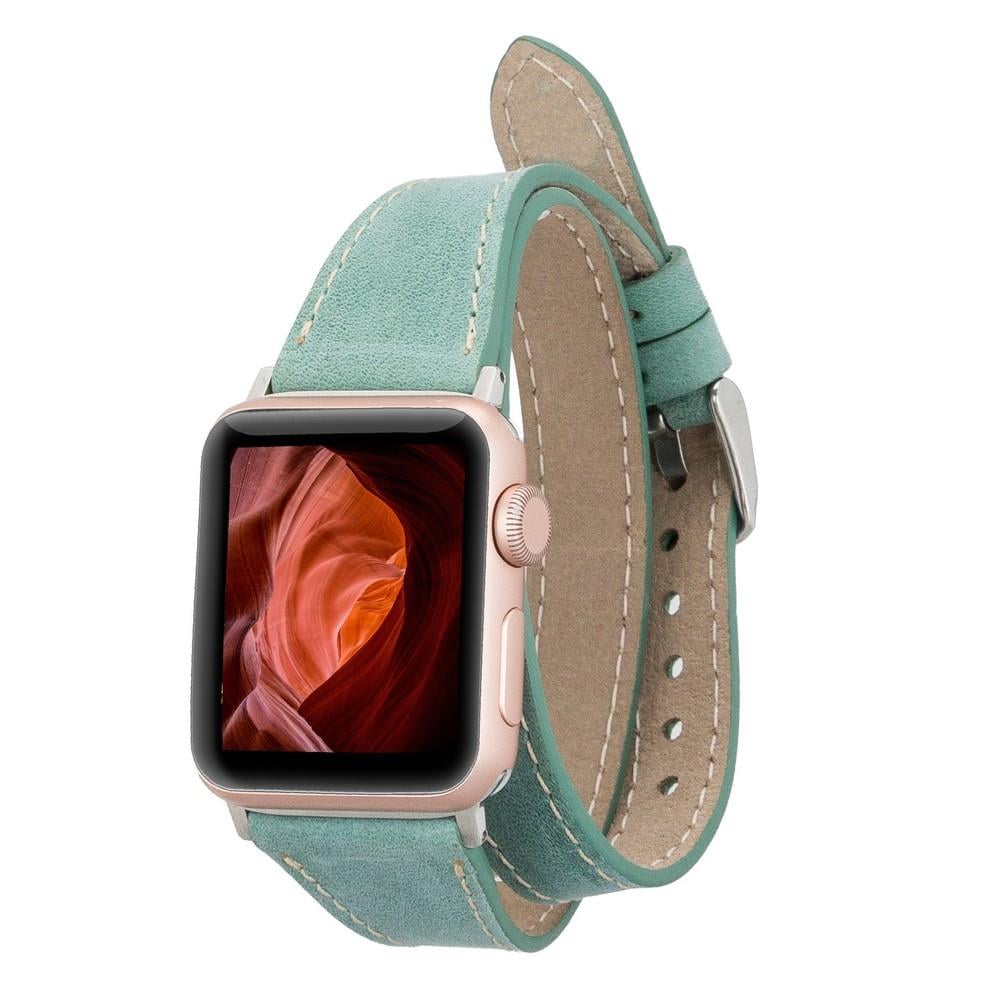 Bouletta Apple Watch Uyumlu Deri Kordon 38-40-41mm DT Slim CZ12