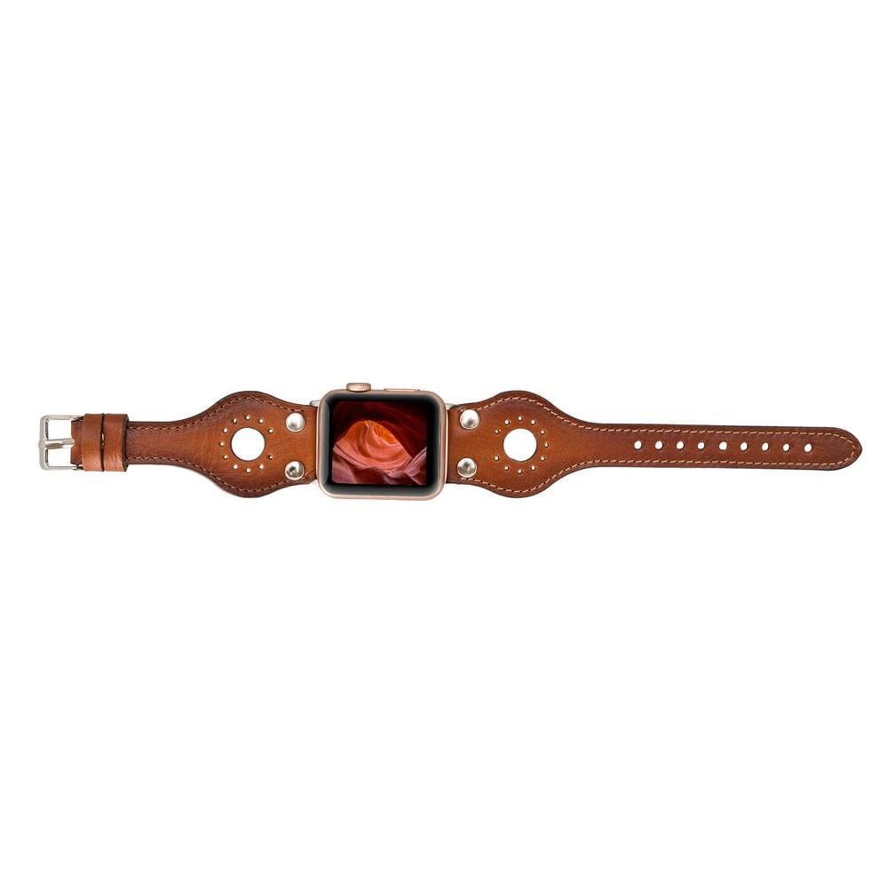 Bouletta Apple Watch Uyumlu Deri Kordon Ronda 38-40-41mm ST RST2E