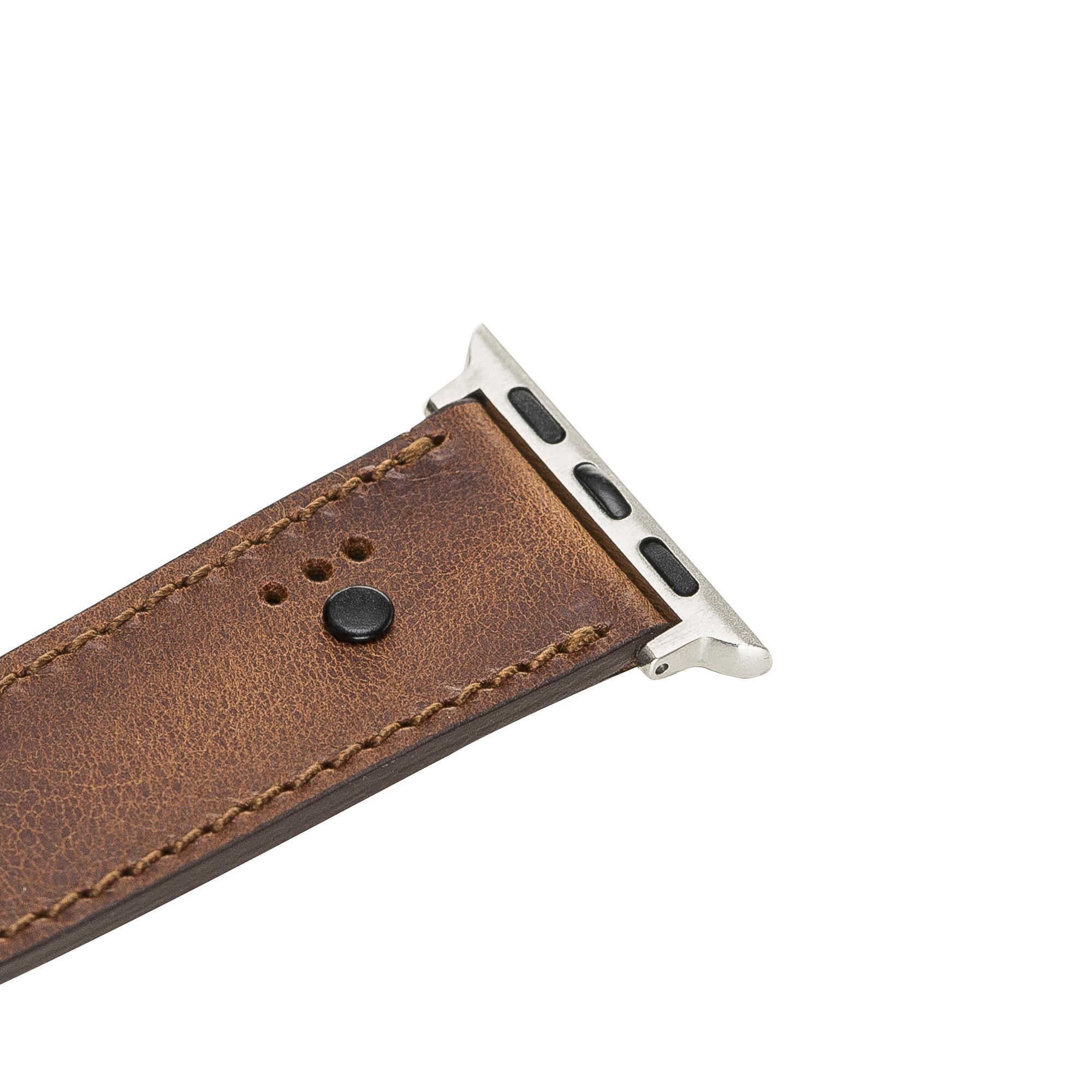 Bouletta Apple Watch Uyumlu Deri Kordon 42-44-45mm TR 42BA4 TN11 