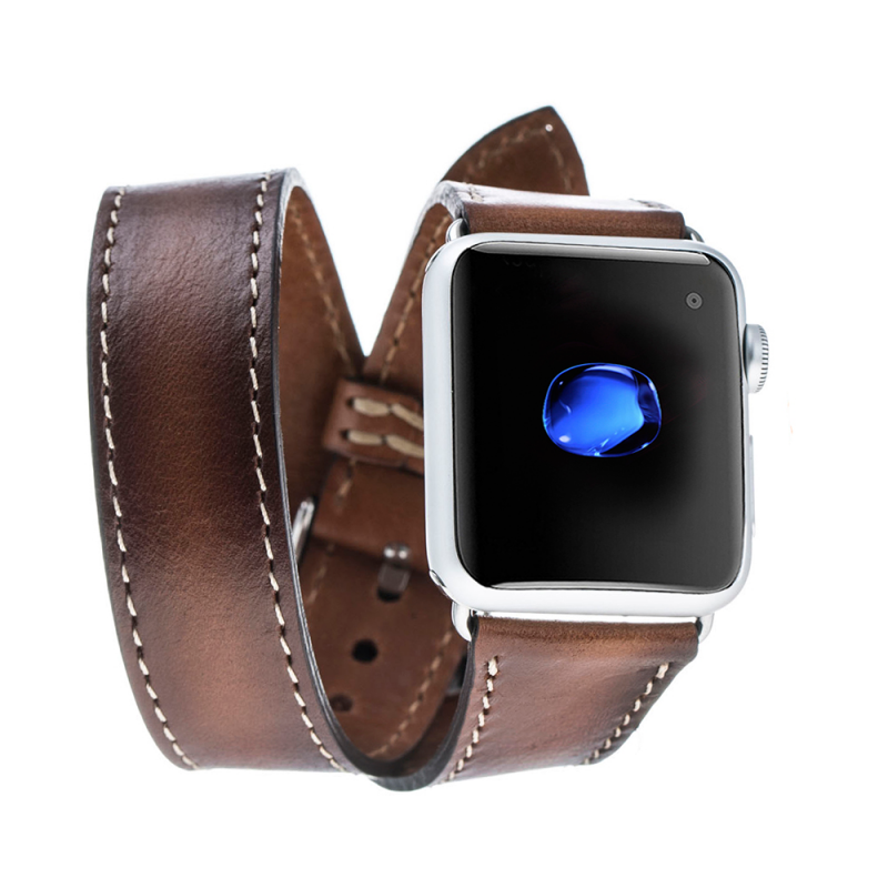 Bouletta Apple Watch Uyumlu Deri Kordon 42-44-45mm DT RST2EF