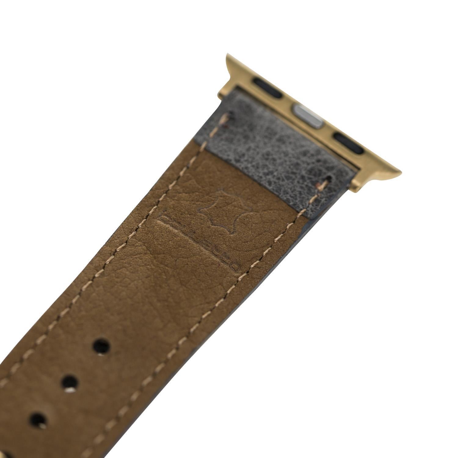 Bouletta Apple Watch Uyumlu Deri Kordon 42-44-45mm TN18EF